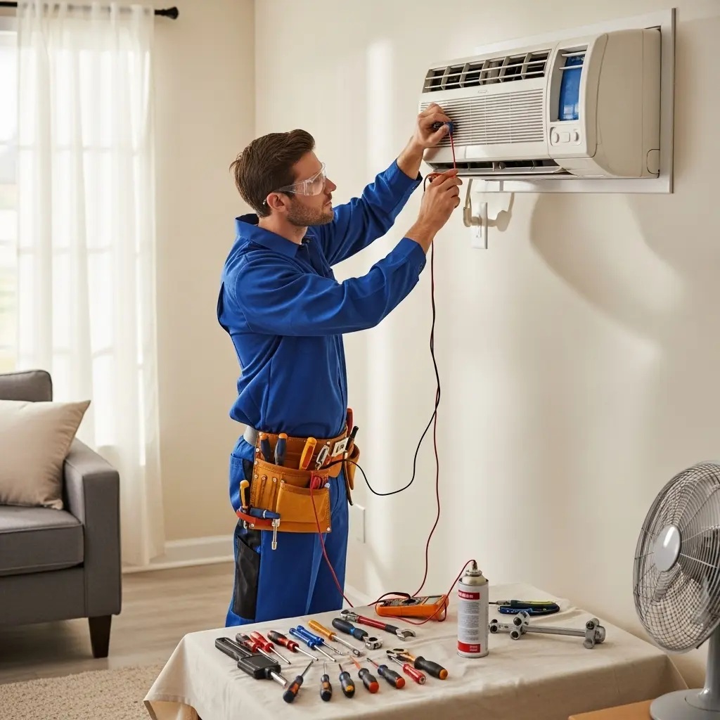 Kazan Kumtel Kumtel klima gaz dolumu ve bakım – Enerji verimliliği artırıldı. - Teknik servis örneği